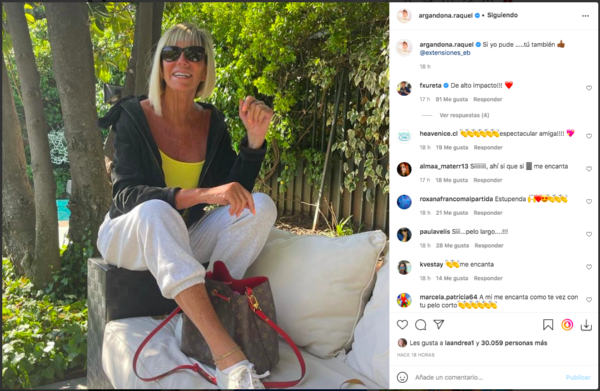 Raquel Argandoña reaparece en TV y presenta radical nuevo look.(1)