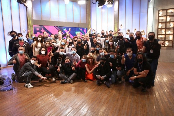 El equipo de Bienvenidos en pleno.