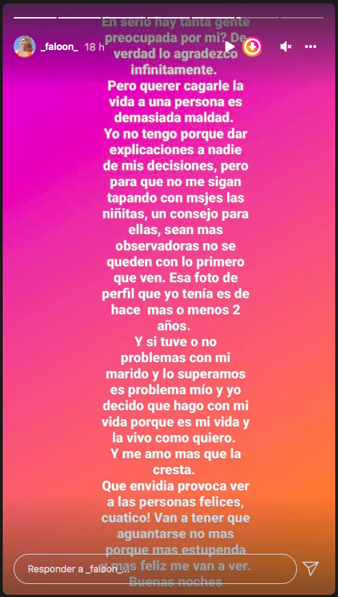 Faloon reacciona ante supuesto “joteo” de Pineda a usuaria de Tik Tok.(4)