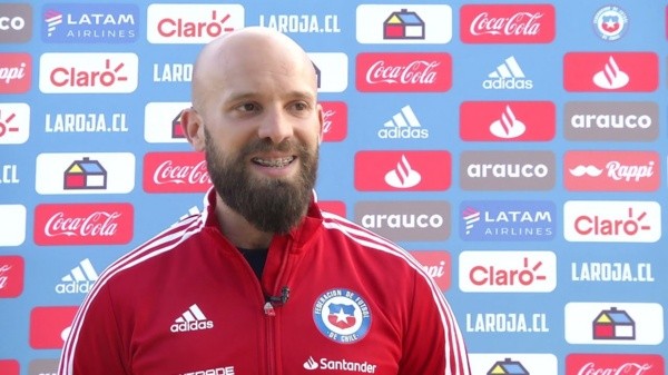 El técnico Ariel Leporati comanda al grupo pensando en el Sudamericano Sub 17 de 2023. Foto: Pantallazo ANFP.