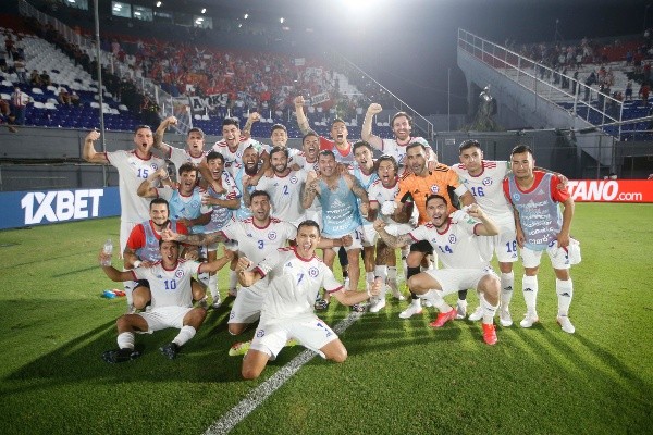 Chile derrotó a Paraguay y está más cerca de llegar a Qatar 2022. Foto: Carlos Parra, ANFP.