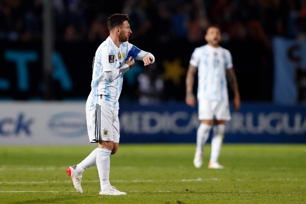 Dos semanas sin fútbol llevaba Messi hasta que ingresó en los últimos minutos ante Uruguay