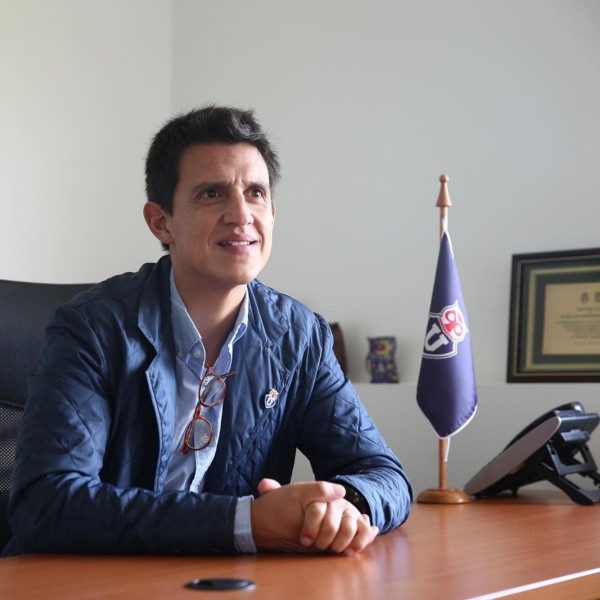Luis Roggiero, gerente deportivo de Universidad de Chile (Foto: U. de Chile)