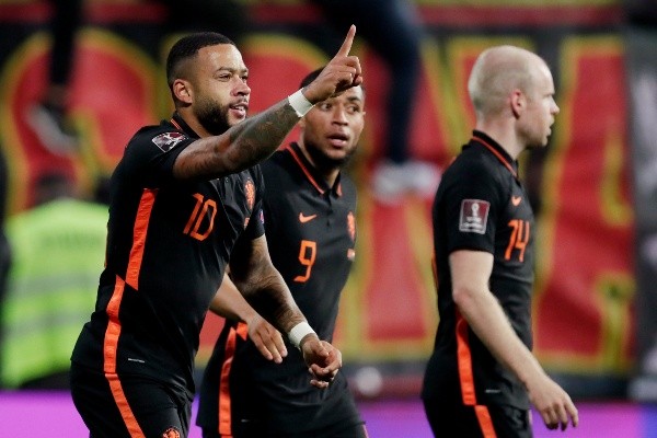 Países Bajos desaprovechó el doblete de Memphis Depay. (Foto: UEFA)
