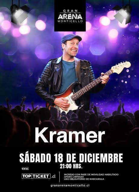 Stefan Kramer confirma nuevo show en vivo.