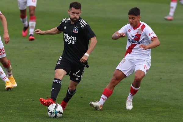Pese a los duros partidos en las últimas dos fechas, César Fuentes confía en ser campeón con Colo Colo al final de la temporada. Foto: Agencia Uno