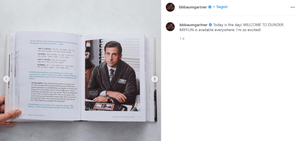 Brian Baumgartner en Instagram