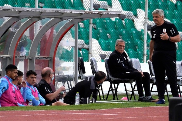 Óscar Washington Tabárez puede dejar la selección de Uruguay. (Foto: Getty Images)