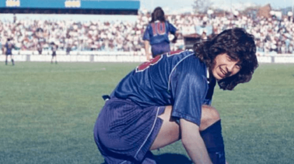 Cristian Traverso defendió la camiseta de Universidad de Chile entre 1995 y 1996, un año donde fue campeón junto a figuras como Leonardo Rodríguez y Juan Carlos Ibañez (Foto: captura)