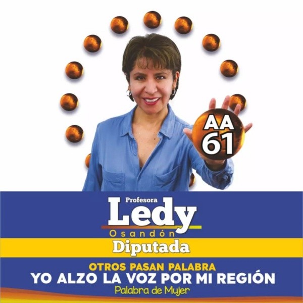¿Qué famosos son candidatos a diputados y senadores? Ledy Ossandón.