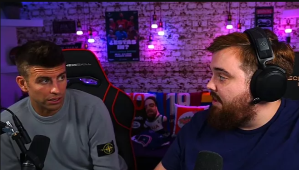 Gerard Piqué e Ibai Llanos han compartido en varias transmisiones. (Foto: Twitch)