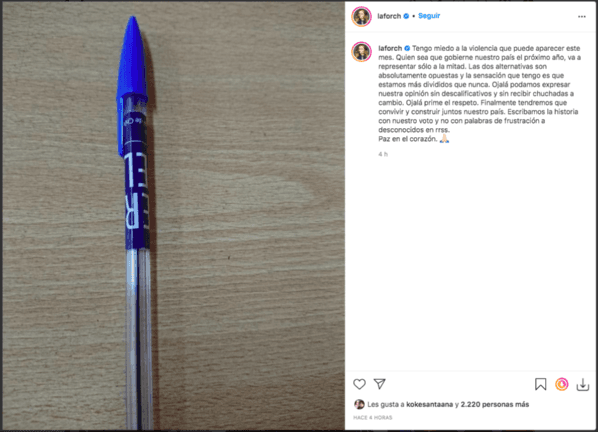 Amaya Forch tras Elecciones 2021: “Tengo Miedo”