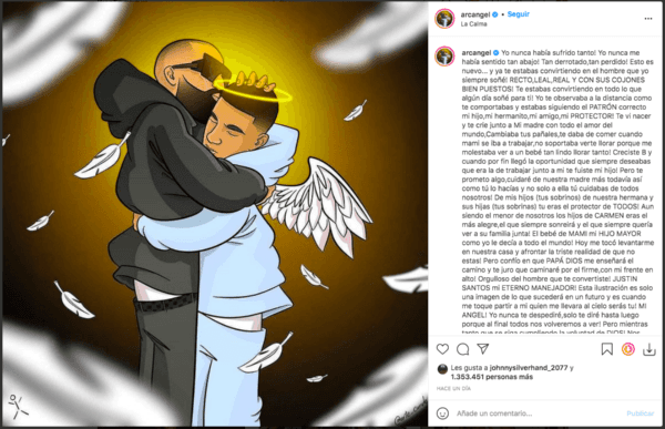 Arcángel lamenta muerte de su hermano: “Nunca me había sentido tan derrotado”