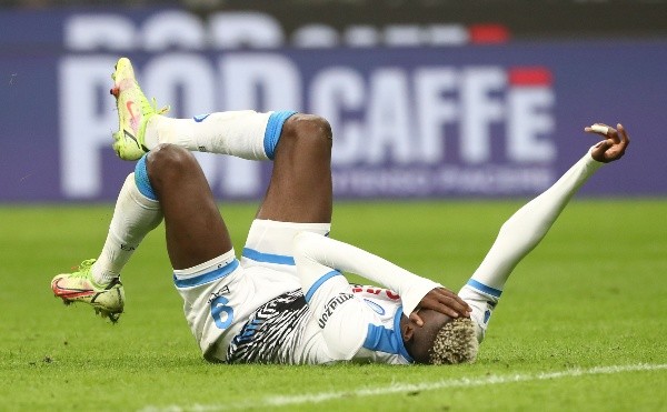 Victor Osimhen estará tres meses fuera por fractura en su rostro | Napoli vs Inter de Milán