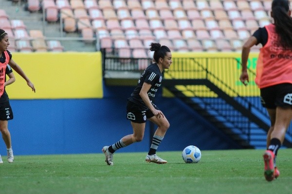 María José Rojas vuelve en uno de sus mejores momentos a la selección chilena. Foto: ANFP