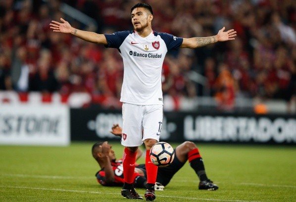 Paulo Díaz puede asegurar este jueves su segundo título en Argentina. Con San Lorenzo obtuvo el primero en el año 2016. Foto: Getty Images
