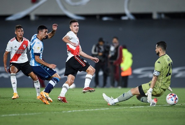 River Plate dominó las acciones desde el gol de Agustín Palavecino al minuto 33. (Foto: Getty Images)