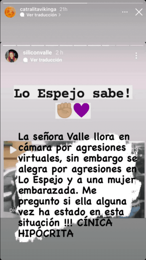 Catalina Pulido critica sin filtro a Alejandra Valle por protestas contra Kast.