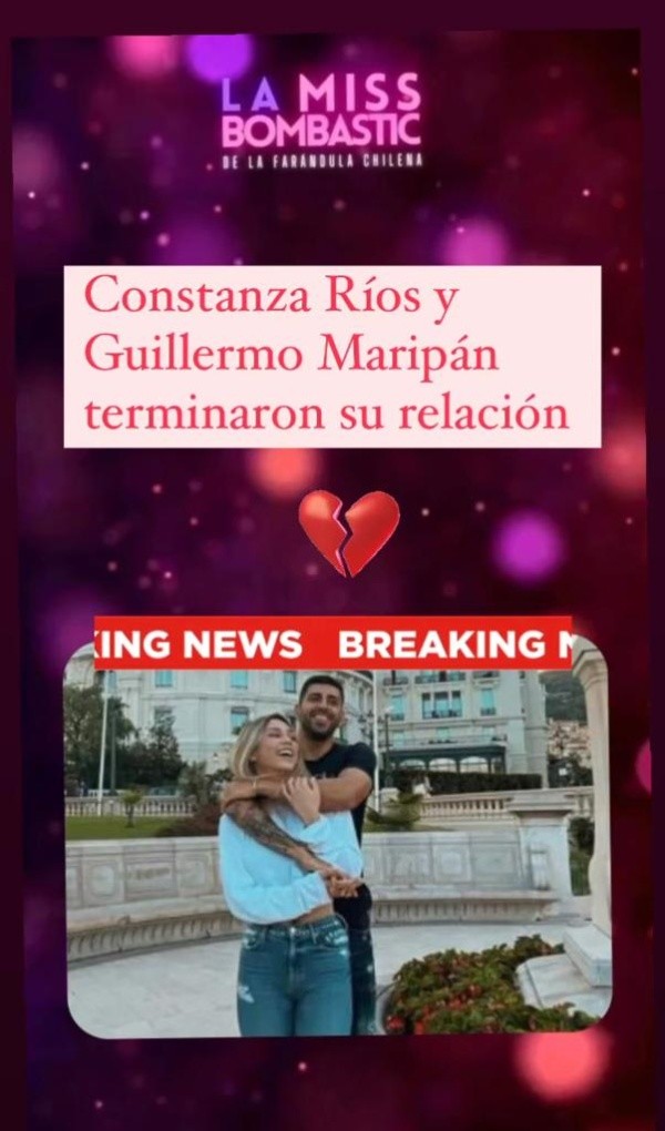 ¡¿Constanza Ríos y Guillermo Maripán terminaron?! (1)