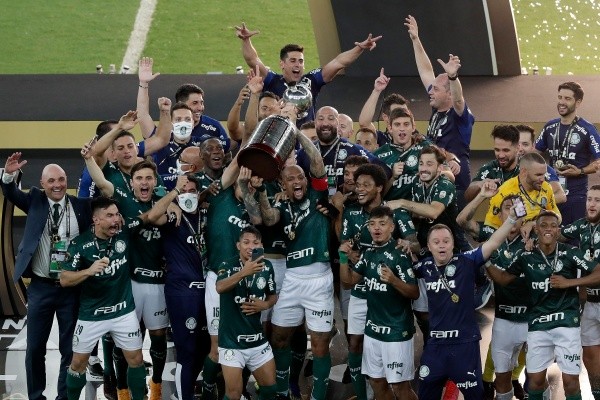 Benjamín Kuscevic defenderá junto al Palmeiras el título de actual campeón de la Copa Libertadores tras vencer a Santos en la final de 2020. (Foto: Getty Images)