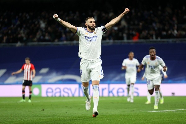 Karim Benzema llegó a 12 goles en la actual edición de La Liga. (Foto: Getty Images)