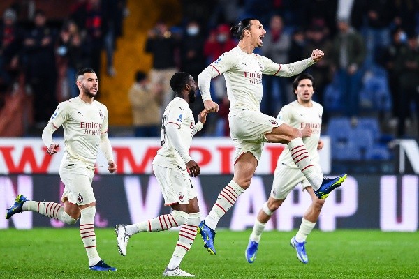 Zlatan Ibrahimovic encaminó el triunfo del Milan. (Foto: Getty Images)