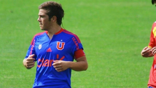 Nicolás Forttes en Universidad de Chile donde hizo las juveniles
