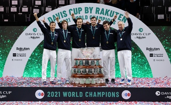 Rusia tiene un equipo para soñar con más Copa Davis. Foto: Getty