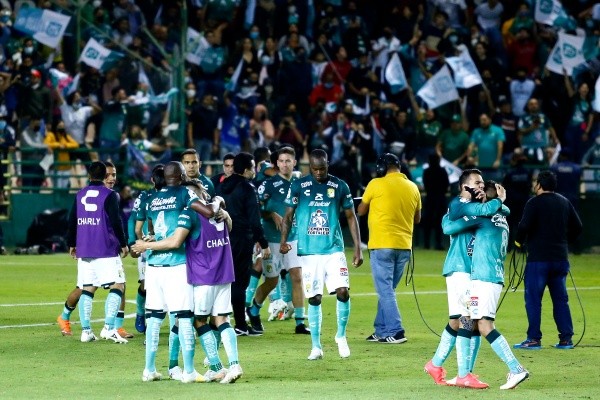 León celebró la clasificación a la final y espera por Pumas o Atlas. (Foto: Getty Images)