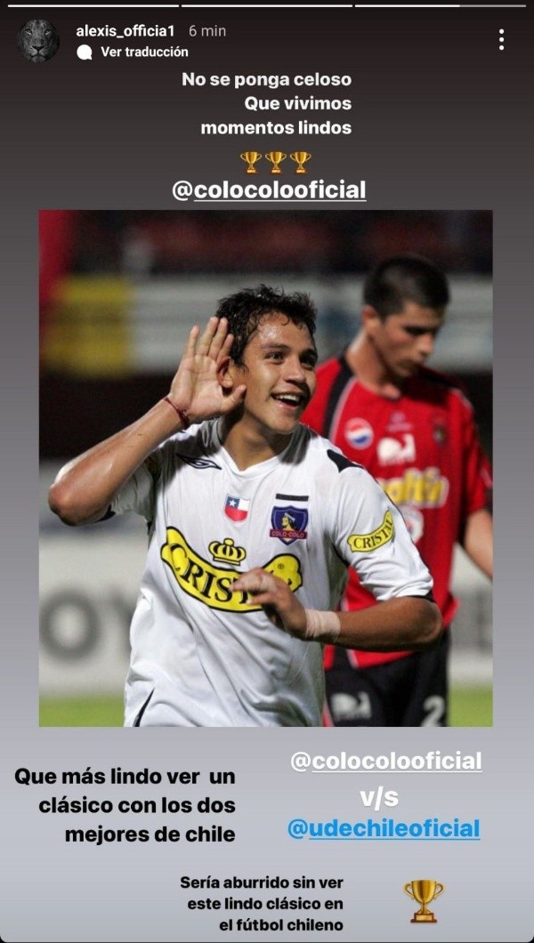 El Maravilla salió a dejar en claro que su corazón alcanza para albos y azules.