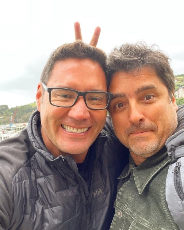 Pancho Saavedra y Jorge Zabaleta.