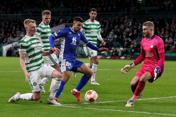 El Real Betis luchó pero se llevó una amarga derrota en el cierre de la fase de grupos de la Europa League ante el Celtic. (Foto: Getty)