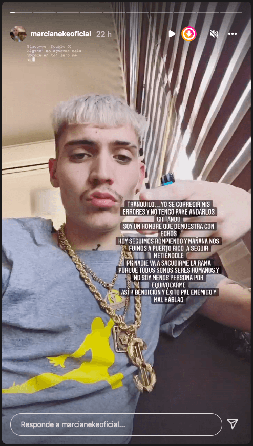 Viralizan videos de Marcianeke con un extraño comportamiento.(1)