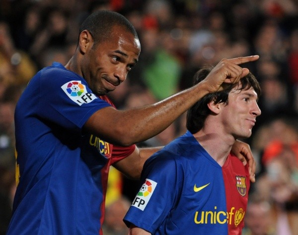 Thierry Henry compartió con Lionel Messi en tres periodos donde lograron el sextete en 2009 con el Barcelona