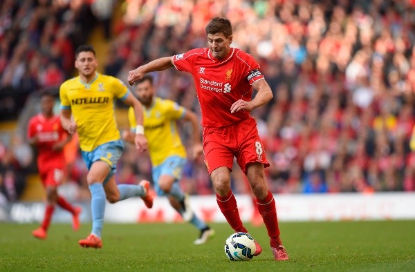 Steven Gerrard disputó su último partido en Anfield en 2015. (Foto: Getty Images)