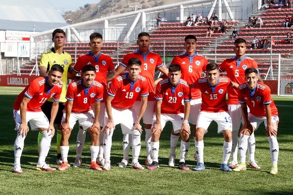 Chile tuvo una actuación prometedora en el cuadrangular Sub 20 apuntando al 2023. Foto: ANFP.