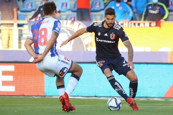 Joaquín Larrivey se ubicó en el tercer lugar de los máximos anotadores del torneo nacional con 20 goles.