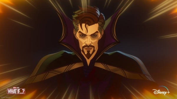 Doctor Strange tuvo el estreno de una variante maligna y ultra poderosa en la serie animada What If…?. (Foto: Disney+)