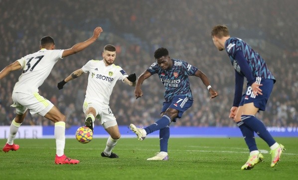 Arsenal logró golear con contundencia al Leeds United. (Foto: Getty Images)