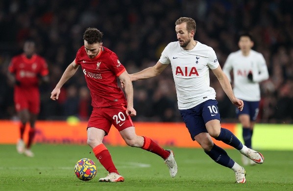 Liverpool intentó, pero no pudo con un aguerrido Tottenham, sellando un empate 2-2. Foto: Getty Images
