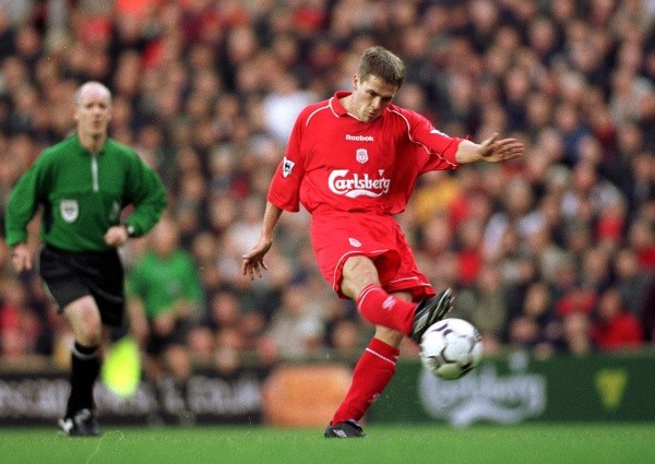 La mejor temporada de Michael Owen fue con la camiseta de Liverpool