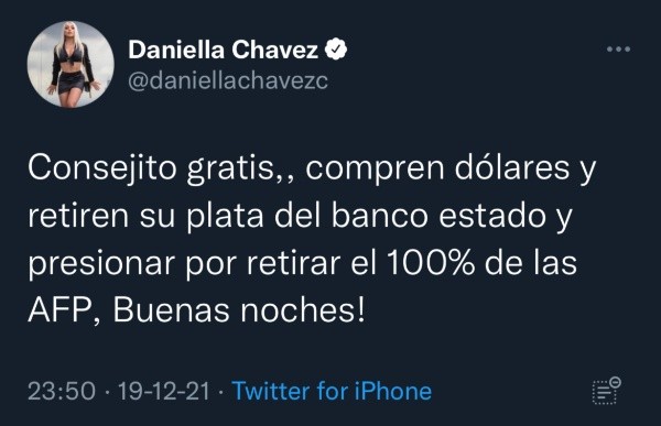 Daniella Chávez indignada por los resultados de las Elecciones 2021.(3)