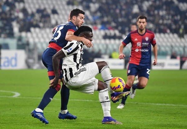 Moise Kean anotó el 1-0 para la Juventus en la victoria sobre el Cagliari por una nueva jornada de Serie A. (Foto: Getty)