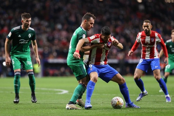 Luis Suárez no marca un gol con el Atlético de Madrid desde el 7 de noviembre.