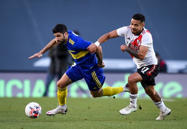 Paulo Díaz fue campeón con River Plate en Argentina