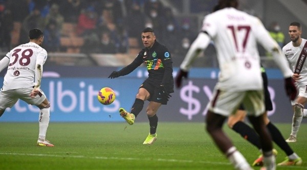Ante el Torino, Alexis Sánchez fue suplente e ingresó en el complemento. Su futuro todavía no está claro, aunque Iván Zamorano le pide seguir en el Inter. Foto: Inter