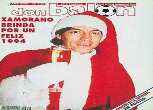 Iván Zamorano en la tapa de la revista Don Balón de España (Don Balón)