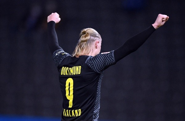 Erling Haaland ha marcado 13 goles en la actual Bundesliga. (Foto: Getty Images)