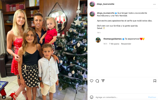 Thomas Galdames dejó en claro que en el estadio Santa Laura estarán felices de recibir a Diego Buonanotte. (Foto: Captura)