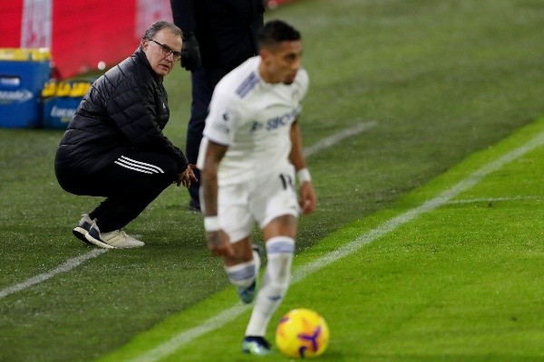 Marcelo Bielsa puede perder a Raphinha ante el interés del Bayern Múnich. Foto: Getty Images